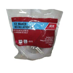 Ace Ice Maker Installation Kit 25 ft 1/4" x 1/4" Item 43429